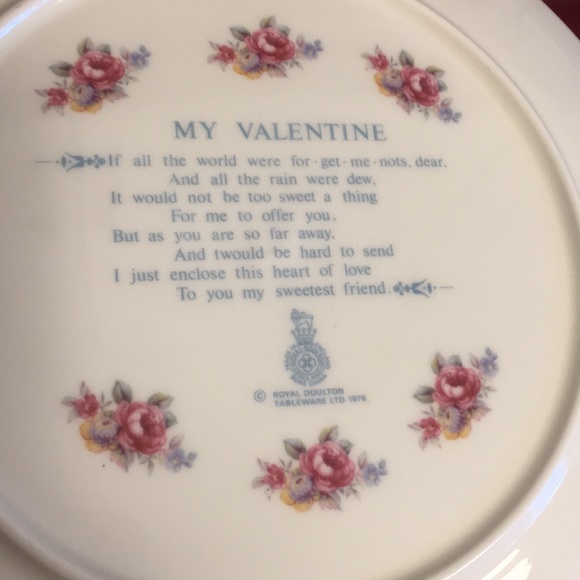 Valentines Plate - Picture 7 of 8